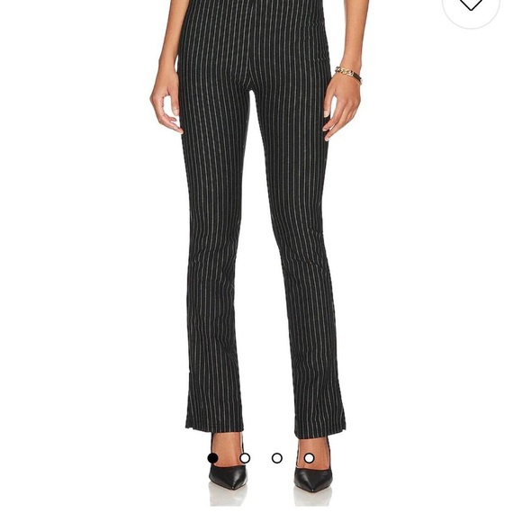 cute black pinstripe bootcut pants - Picture 3 of 3